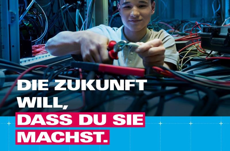 Die Zukunft will, dass du sie machst - Kommunikationskampagne